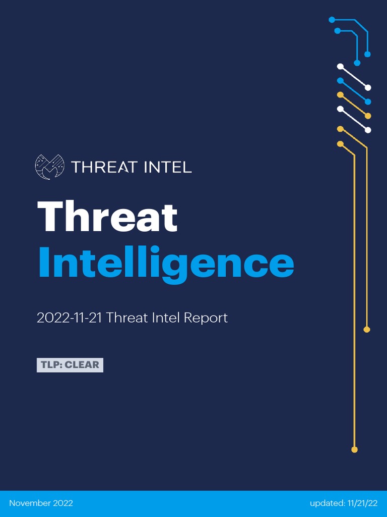 Threat Intel Report Final | PDF