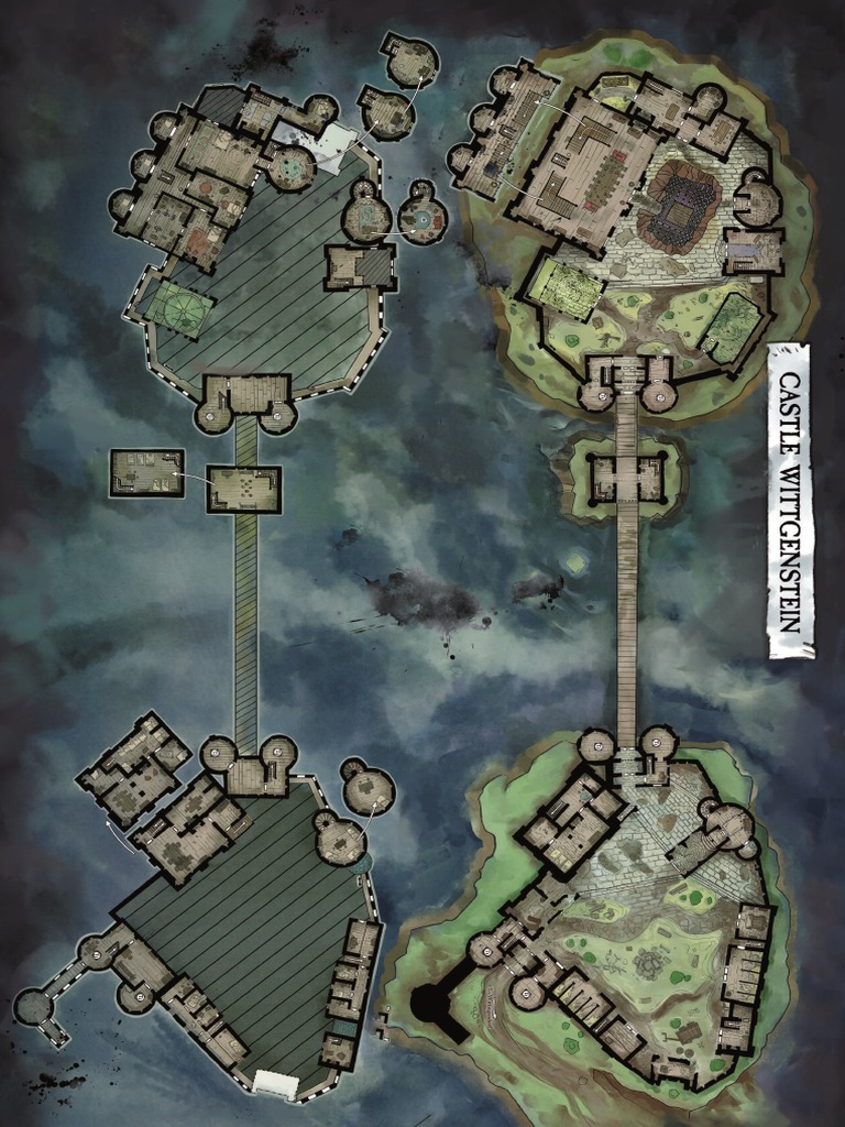 Castle Wittgenstein Map A0 | PDF