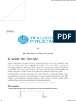 Divisor de Tensão - Mundo Projetado