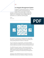 Operations Integrity Management System ExxonMobil