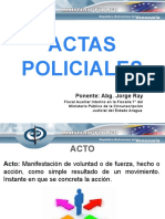 Actas Policiales (Ray)