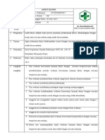 7.4.1 Evaluasi Kesesuaian Layanan Klinis