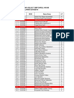 Daftar Nama Siswa SMP 15 - 16