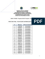 Resultado Final Transporte Contempladas e Deferidas