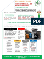 Boletín MAP N2-2023 - Disposición Adecuada de Residuos Sólidos