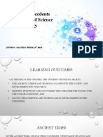 CHAPTER 1 Historical Antecedents In the Course of Science And Technology