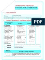 Sesiòn de Aprendizaje 6 Unidad 0 Comunicaciòn Compartimos Nuestras Anècdotas 30-03-23