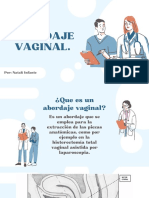 Abordaje Vaginal (Procesos Generales)