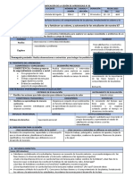 Sesion de Aprendizaje EDA 2 DE PRIMER GRADO GRADO