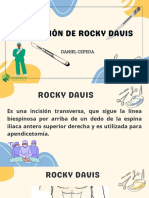 Incisión Rocky Davis