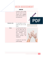 Head and Neck Assessment