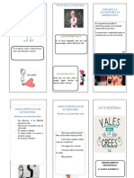Tema 1 - Clase, Triptico y Sesion de Autoestima