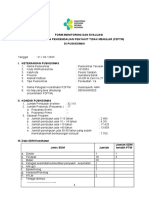 Form Monitoring Dan Evaluasi Puskesmas