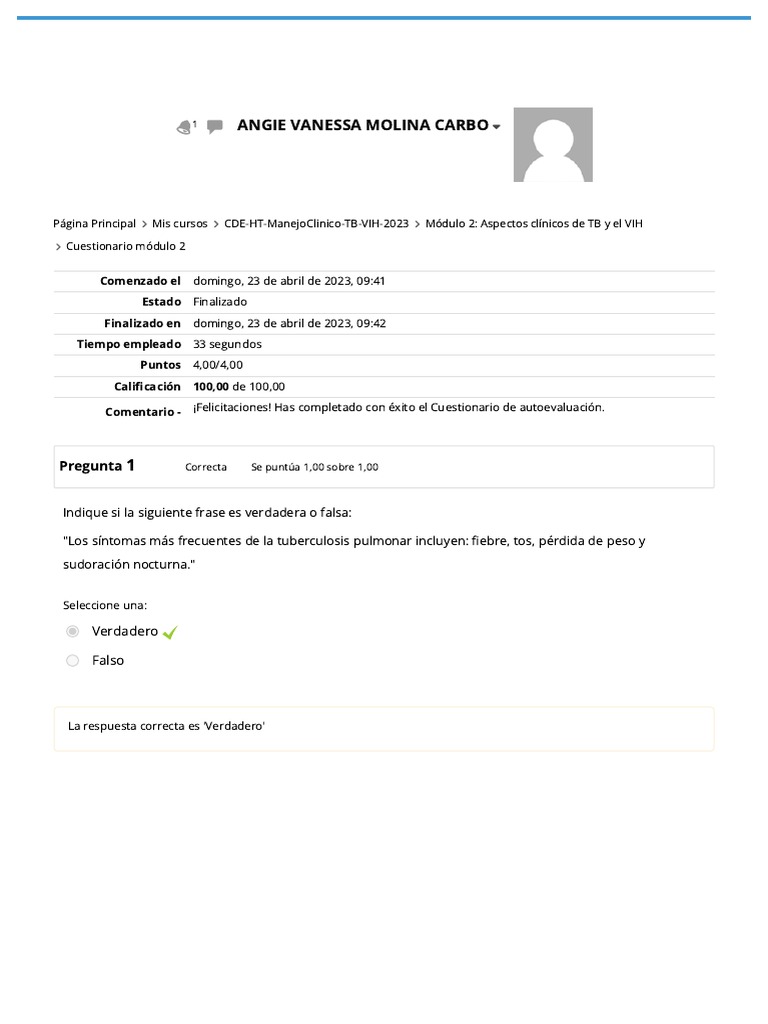 Cuestionario Módulo 2 | PDF