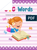 CVC Words For Kindergarten