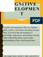 Cognitive Development