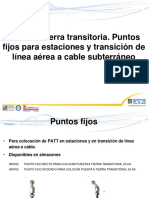 6 - Puesta A Tierra Transitoria - Transición de Línea Aérea A Cable Subterráneo