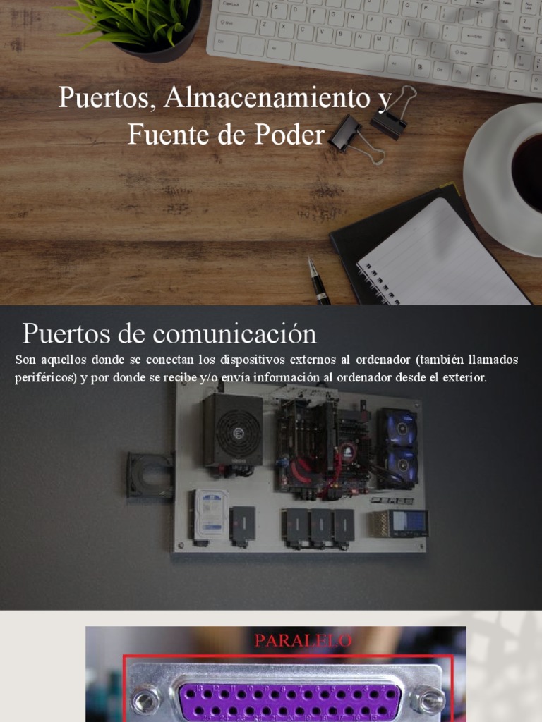 Disco Duro y Fuente de Poder | PDF | Disco duro | Hardware de la ...