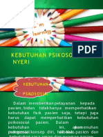 Kebutuhan Psikososial dan Nyeri