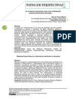 Teoria Das Molduras Relacionais Como Uma Contribuição Comportamental para Educação (Moura & Souza, 2021)