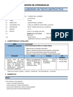 SA COM 22082022 Aprendo A Elaborar Un Texto Instructivo