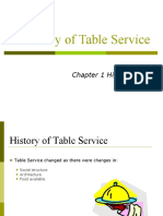 History Foodservice