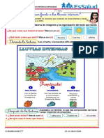 1°2° Qué Hacer Frente A Las Lluvias Actividad Cerps