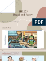 Bread and Pastry PPT Report