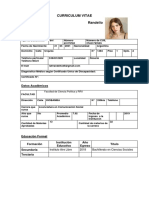 Modelo CV Pasantes