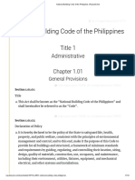 National Building Code of The Philippines - Republic Act