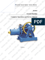 IGD21 Geared Machine Complete Operation and Service Manual V2019