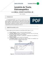 Tutorial Ansoft Maxwell 2D para Teoria Eletromagnética