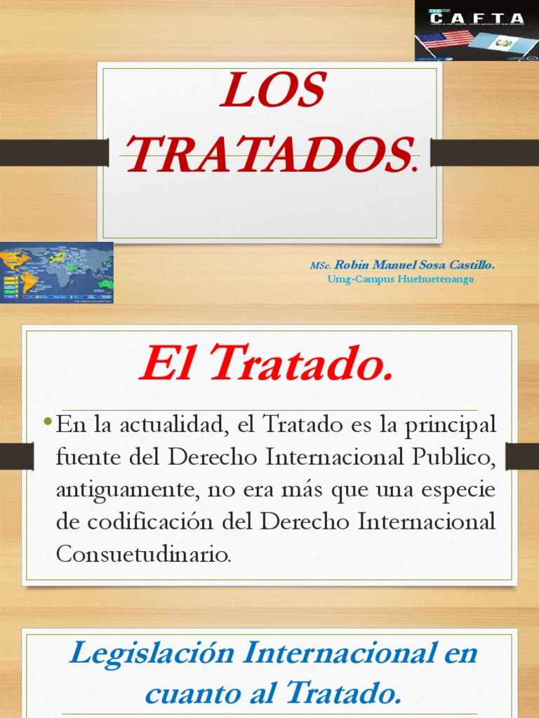 4. LOS TRATADOS | PDF | Tratado | Convenio europeo de derechos humanos