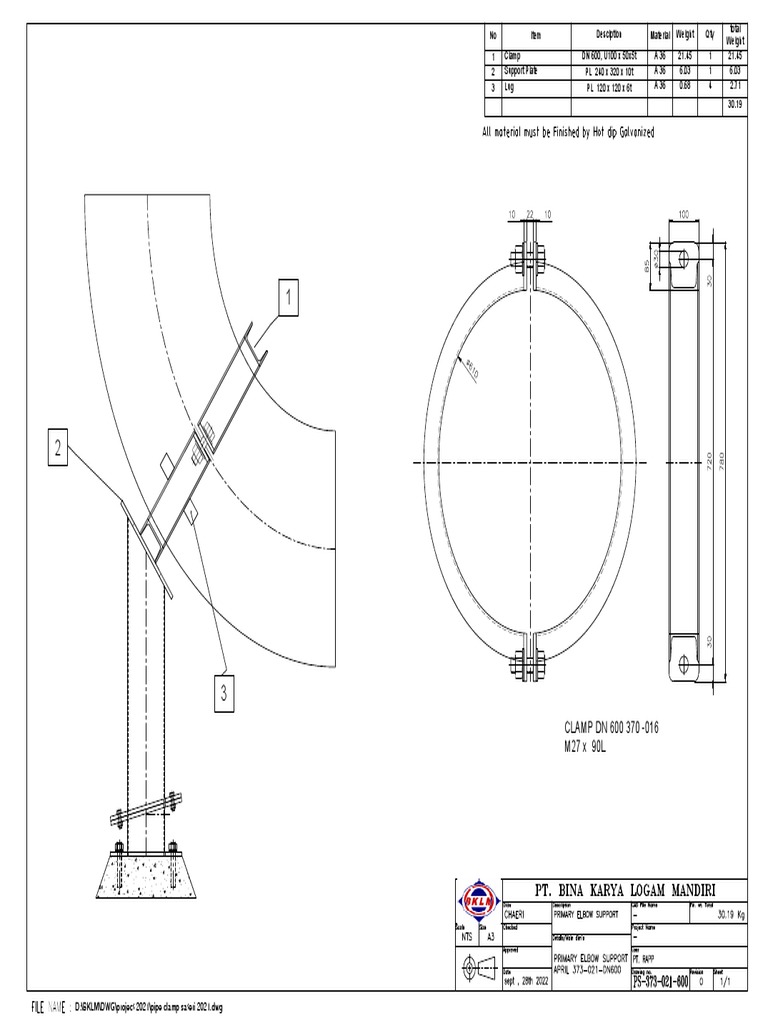 373021600 Pipe Support or Primary Support For Pipe PDF