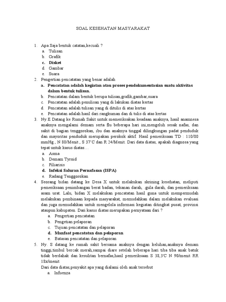 Sarjana Kesehatan Masyarakat sedang melakukan survei kesehatan di komunitas