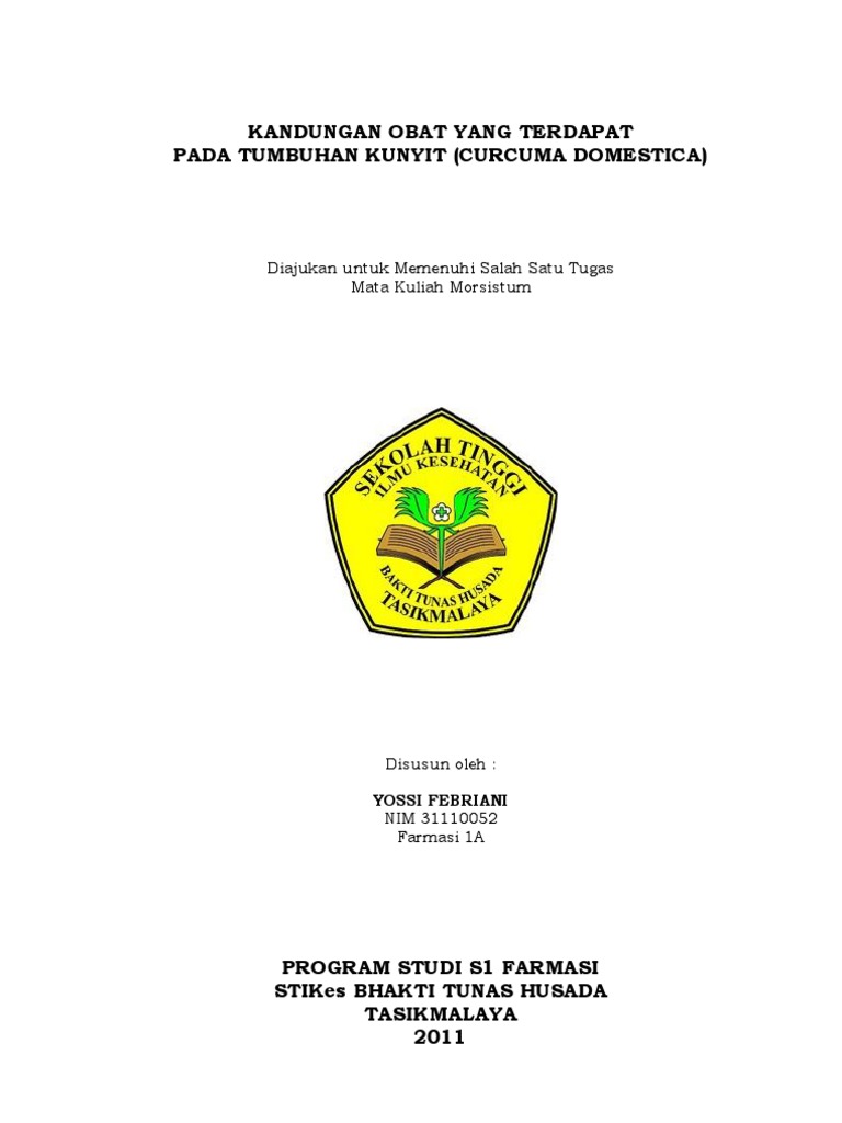 Makalah Kunyit