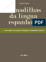 Armadilhas Da Língua Espanhola: Vicente Masip