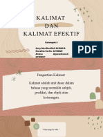 Kalimat Dan Kalimat Efektif