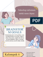 Beige Brown Pastel Playful Manhwa Illustration Brainstorm Presentation