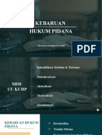 Kebaruan Hukum Pidana 2023