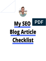 My 19 Step SEO Blog Article Checklist-1