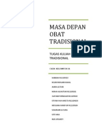 Masa Depan Obat Tradisional Kelompok Terakhir