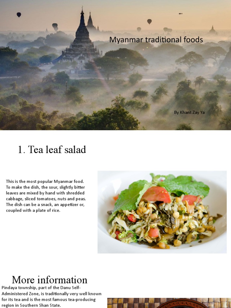 Traditional Foods of Myanmar | PDF | Cuisine | Home