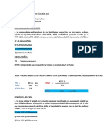 Análisis de indicadores de confiabilidad de una máquina