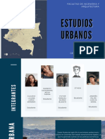 Estudios Urbanos