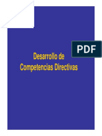 Desarrollo de Competencias Directivas Clase 6