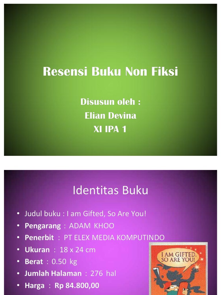 Qdoc Tips Resensi Buku Non Fiksi PDF