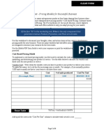 5 2 Pricing Models For A Successful Business Worksheet