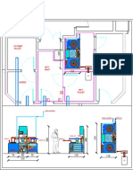 Hospital patient toilet room plumbing diagram