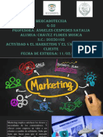 El Marketing y El Valor para El Cliente